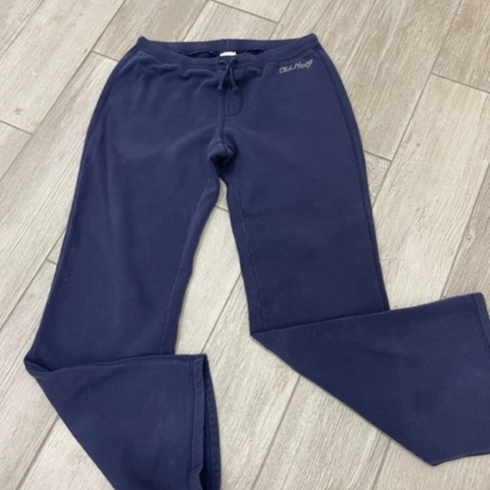 OLD NAVY GIRLS SIZE  16 SWEAT PANTS W/ BLING LOGO